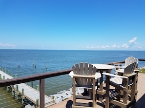 Deck Overlooking Pamlico Sound