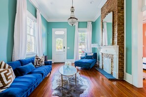 Front living room right when you walk into the property.
