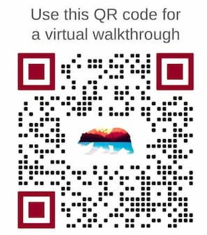 Use this QR code for a virtual walkthrough of the condo