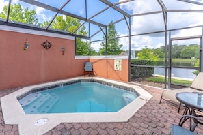 Private Splash Pool w/Safety Fence & Lake View