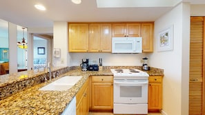 Fully Stocked Kitchen