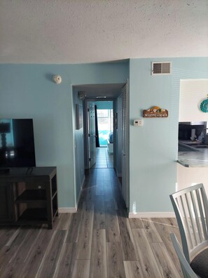 Hallway to Bedrooms and Bathrooms