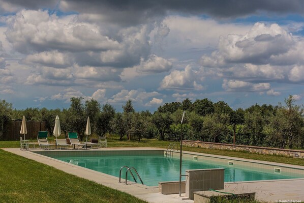 Autumn, Pool, Spring, Summer