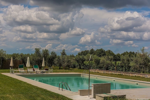 Autumn, Pool, Spring, Summer