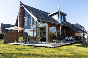 Gartenansicht des Hauses