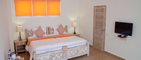 Twin / Double Room in 11-bedroom beachfront compound