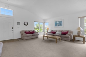 Large living area for family gatherings