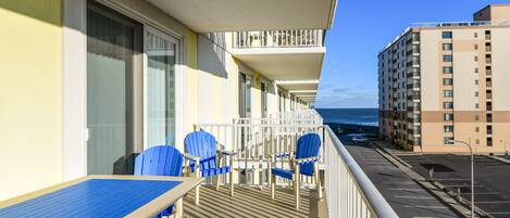 Balcony view of the Ocean