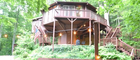 View of Tree House from Lower Deck