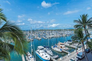 Ocean Marina View from the Condo Lanai