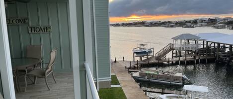 View off deck on Ole river 