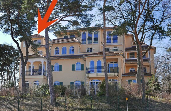 Grüne Düne - Lage der Ferienwohnung