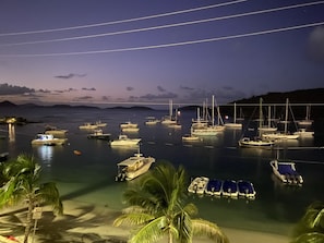 sunset balcony view