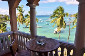 oceanfront balcony view
