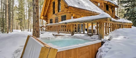 Breckenridge Vacation Rental Cabin | 3BR | 2BA | 1,300 Sq Ft | Stairs to Access