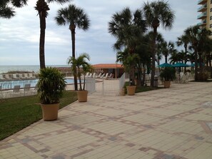 Patio and pool