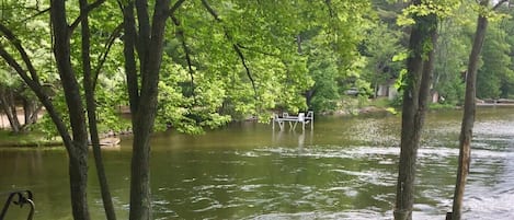 Point located at mouth of Gull River