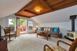 Living room with air condition.