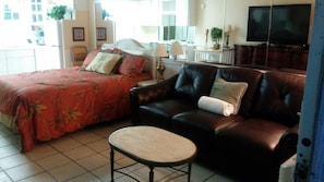 $2000 TOP GRAIN REAL LEATHER SOFA
