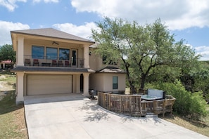 View of the front of the house