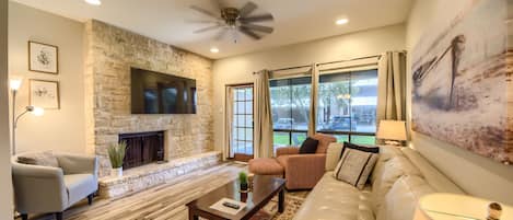 Beautiful updated living room!