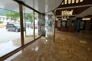 Interior entrance