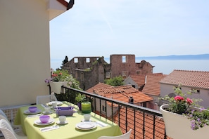 Vista spiaggia/mare