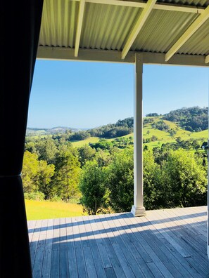 View from the queen size bed