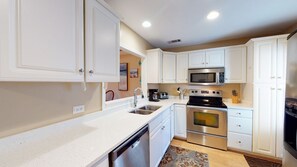 Kitchen with Stainless Steel Appliances