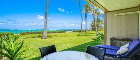 Oceanfront, Ground Floor, End Unit