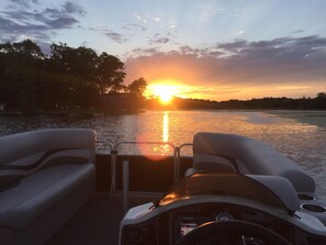 Sunrise over Elm Island Bay