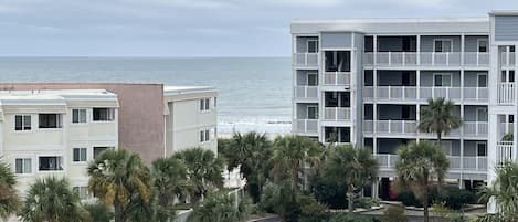 View of ocean and beach from your balconies
