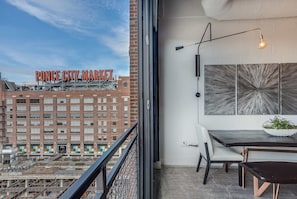 View of the Ponce City Market from our Luxury Vacation Rental in Atlanta, GA.