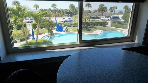 view from living room