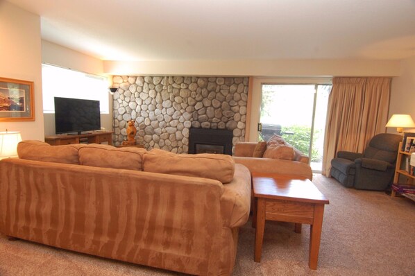 Living Room - Queen size sofa pullout bed