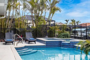 Heated pool and spa vacation rental in Cape Coral, Florida