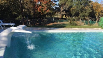 Haus mit privatem Pool mit Blick auf einen Naturpark. Caldes -Girona-Costa Brava