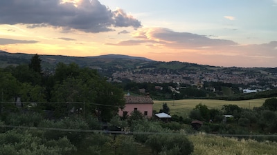 Hübsches Apartment mit einem kleinen Garten umgeben von der Stille der Natur