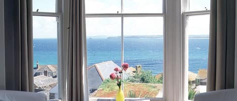 fantastic panoramic sea views from room 1