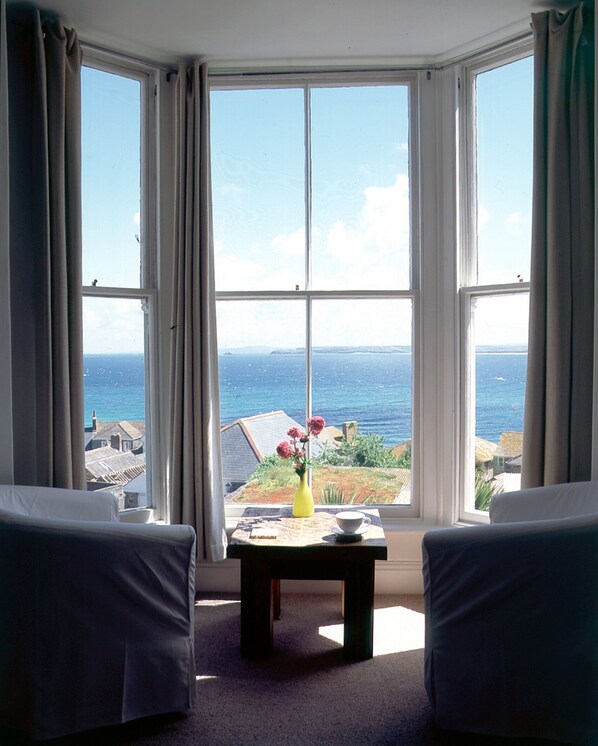 fantastic panoramic sea views from room 1