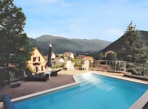 Swimming pool view