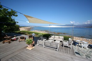 vue terrasse, coin apéritif