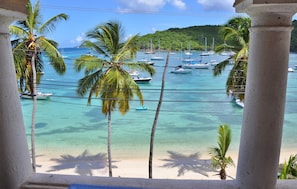 Cruz Bay view from private balcony