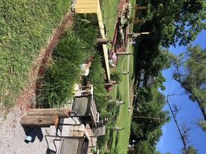 fire pit area