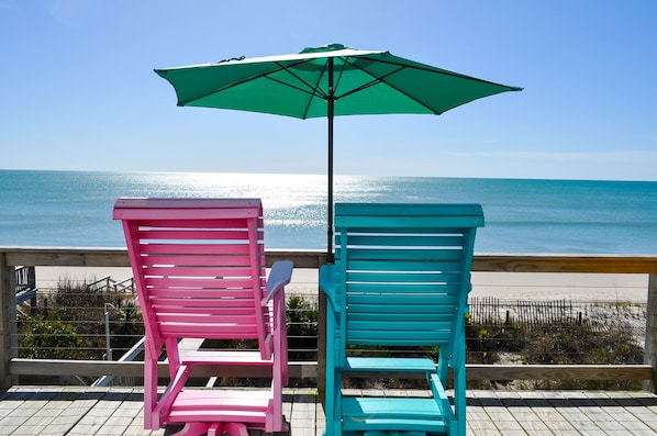 Back Patio Seating