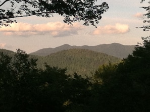 VIew From Living Room and Back Deck (summer)
