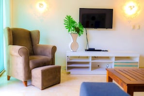 Open-concept living space