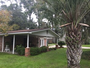 Covered patio