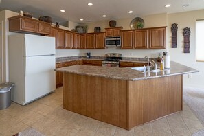 Spacious kitchen