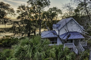 Sunset at the Devil's Elbow Cottage.